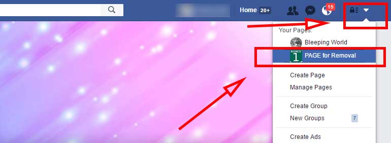 How To Remove Facebook Page
