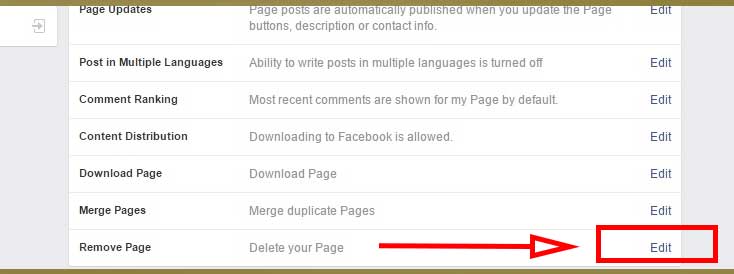 How To Remove Facebook Page