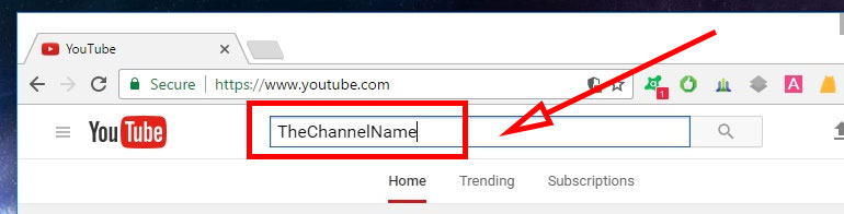 How To Search Youtube User By Name