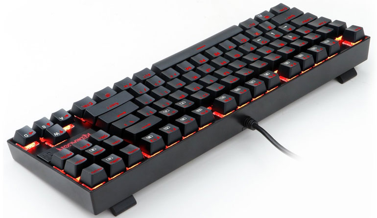 Redragon K552 KUMARA LED Backlit Mechanical Gaming Keyboard - Bleeping