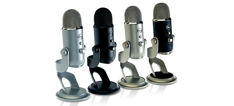 The Blue yeti microphone Colors in a wide Range of colors 