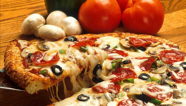 Comfort foods are natural remedies for depression and include pizza