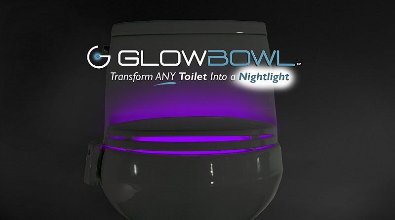 GlowBowl Motion Activated Toilet Nightlight