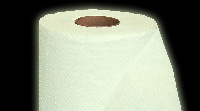 Thumbs Up! Glow in The Dark Toilet Paper