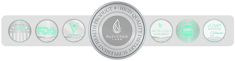 NutriChem Labs NATURES BURN seals of approval