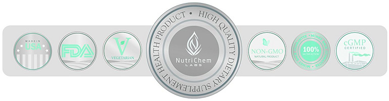 NutriChem Labs NATURES BURN seals of approval