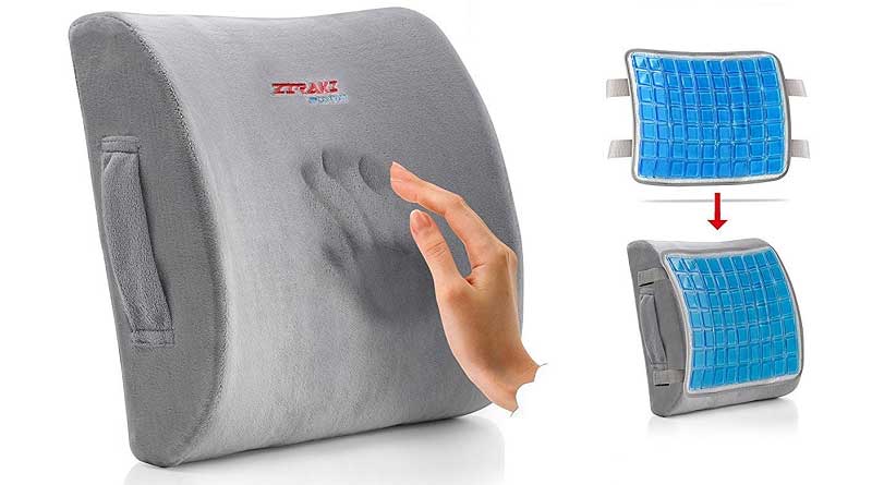 Lumbar Support Cushion Memory Foam Back