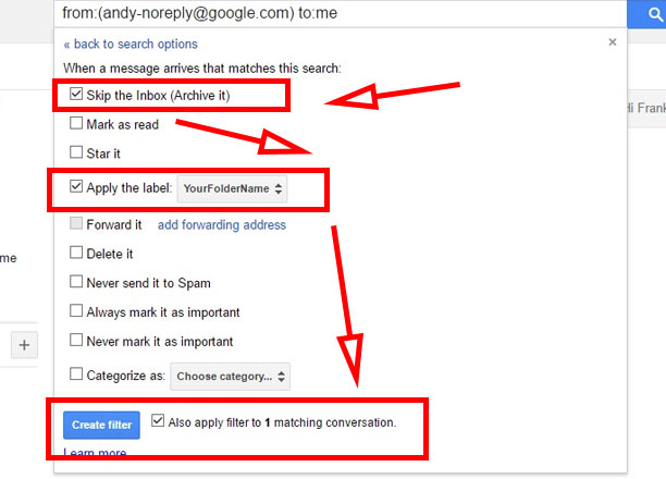 How To Create Email Filter in Gmail