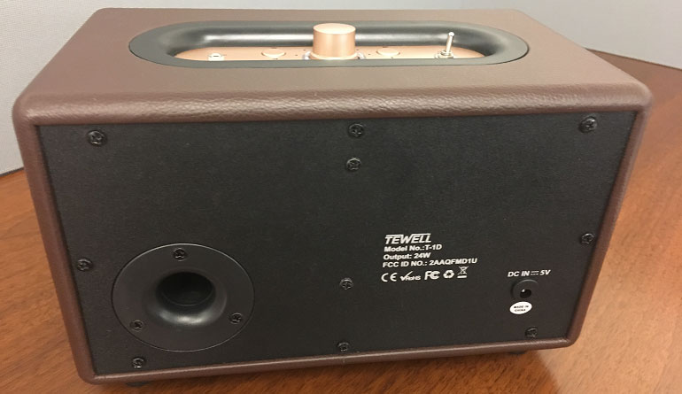 TEWELL Retro Go Wireless Bluetooth Speaker Base