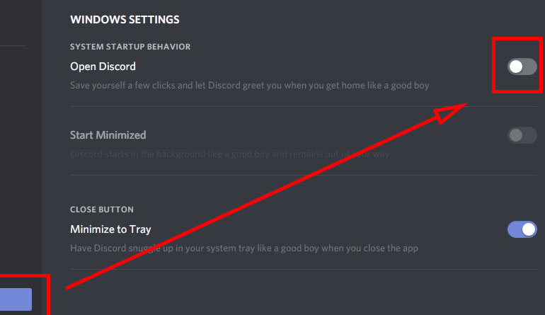 Disable Discord automatic start up on windows 7 10 11 12