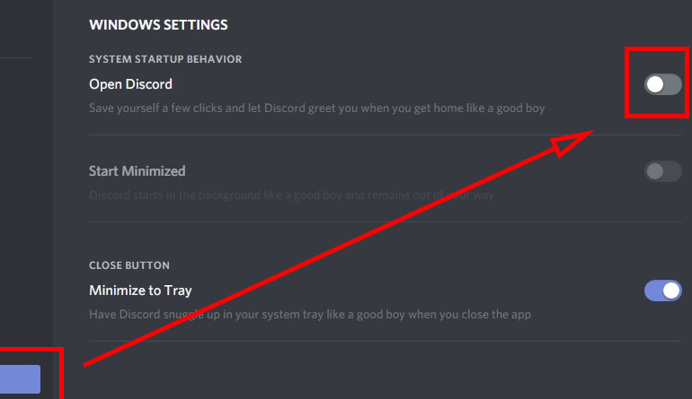 Disable Discord automatic start up on windows 7 10 11 12