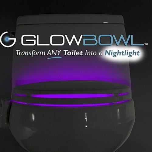GlowBowl Motion Activated Toilet Nightlight