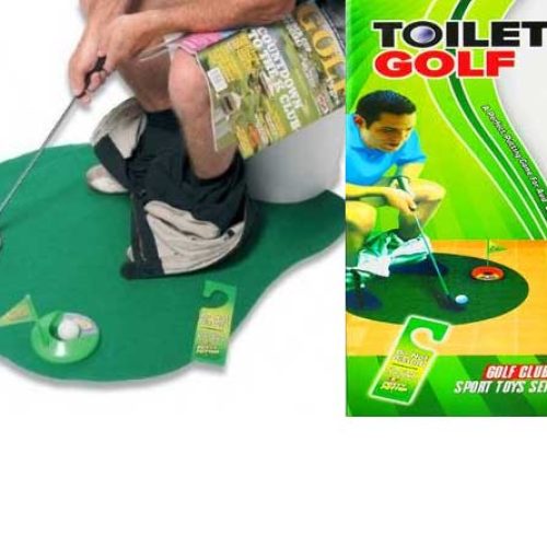 Potty Putter Putting Mat Golf Game