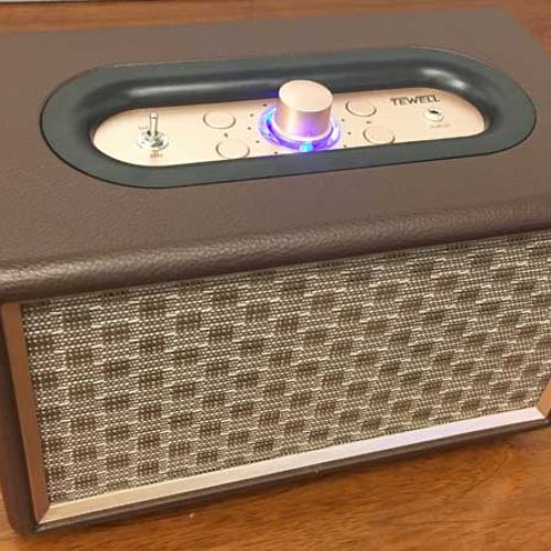 TEWELL Retrorock AC Wireless Bluetooth Speaker Review